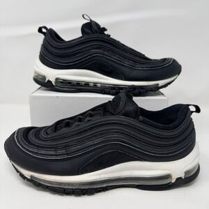 Nike Air Max 97 Women's Size 9.5 Sneakers Shoes Black White 921733-006 Athletic